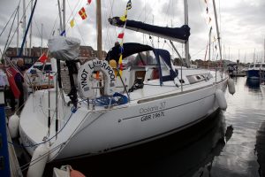 Ynot in the marina