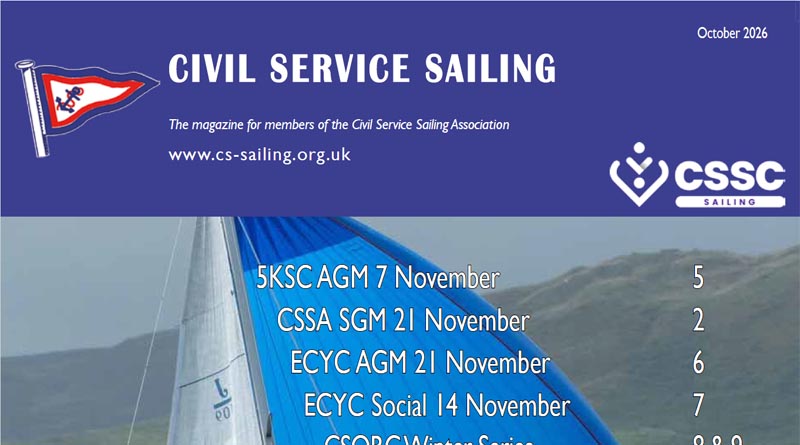 October 26 Newletter CS-Sailing Oct 26